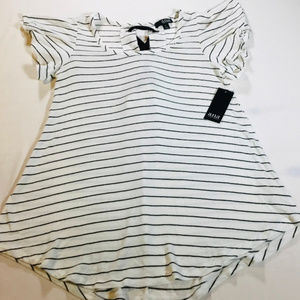 NWT Ana Womans Short Sleeved Top Size XS